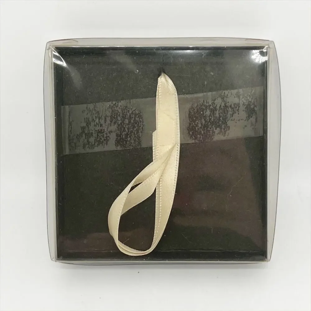 New in Box The Longaberger Company Pewter Snowflake Christmas Tree Ornament